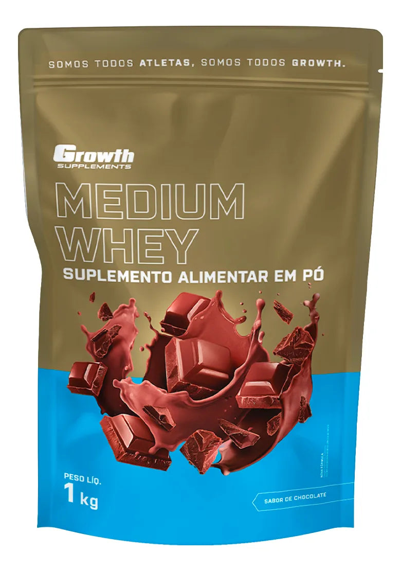 Medium Whey Protein 1kg Growth Supplements