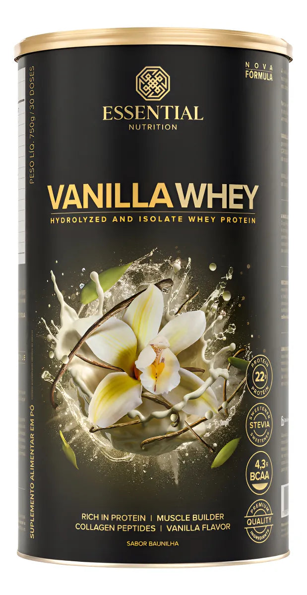 Vanilla Whey Essential 750g Baunilha
