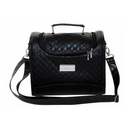 Bolsa Térmica com 4 Potes 785ml Preta Classic Bag New