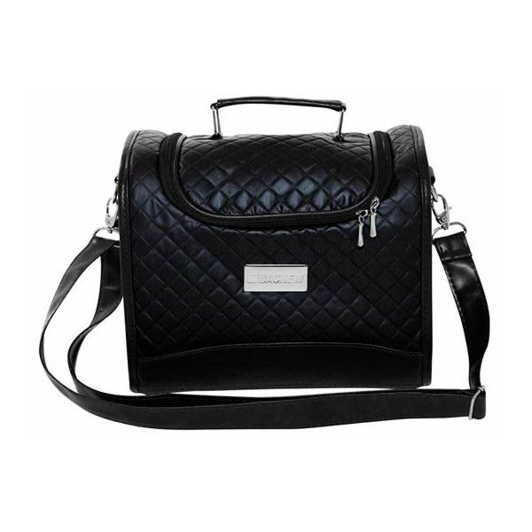 Bolsa Térmica com 4 Potes 785ml Preta Classic Bag New