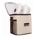 Bolsa Térmica com 2 Potes 510ml Marfim Bag New