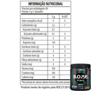 Pré-Treino BOPE 300g - Suplemento em Pó Black Skull - B.O.P.E. - Energia - Disposição Caveira Preta