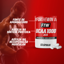 FTW BCAA 1.000 2:1:1 Aminoácidos Cadeia Ramificada