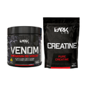 Kit Creatina 600g + Pré-Treino Venom Dark Lab